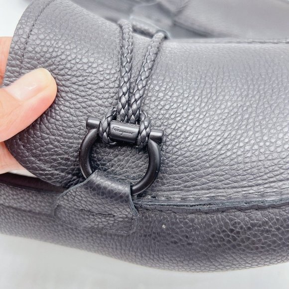 Salvatore Ferragamo Black Loafers - Picture 6 of 12